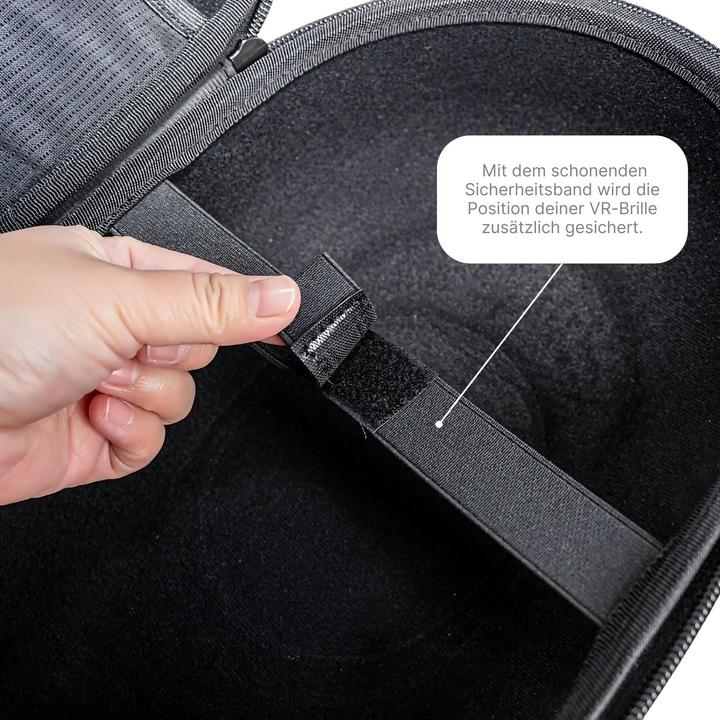 Produktbild Hermex Tragbare Aufbewahrungstasche für Apple Vision Pro Reisetasche Hartschale