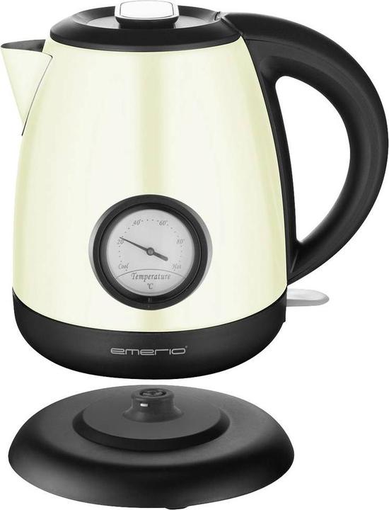 Produktbild Emerio Wasserkocher, 1.L, beige, Wasserstandsanzeige (1 l)