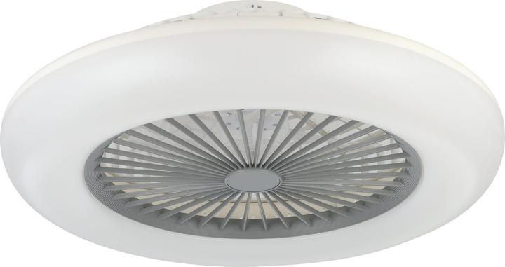 Actual product image EGLO 35144 SAYULITA-L LED triple fan 3x12.6W Ø550mm White Grey Milky controllable light colour di (4800 lm, IP44)