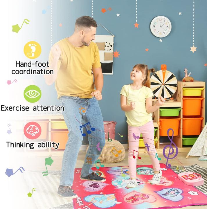 Actual product image Zanetta Unicorn Music Dance Mat