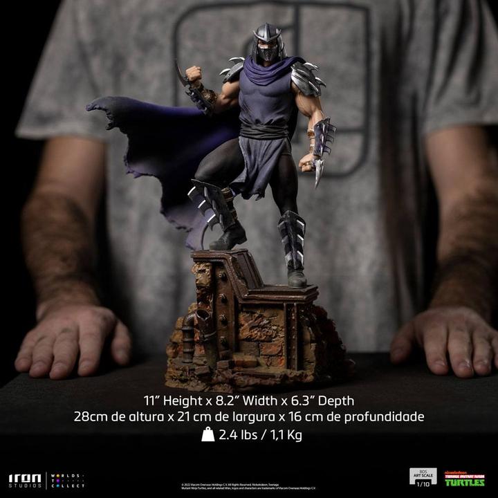 Produktbild Iron Studios Teenage Mutant Ninja Turtles BDS Art Scale Statue 1/10 Shredder 28 cm