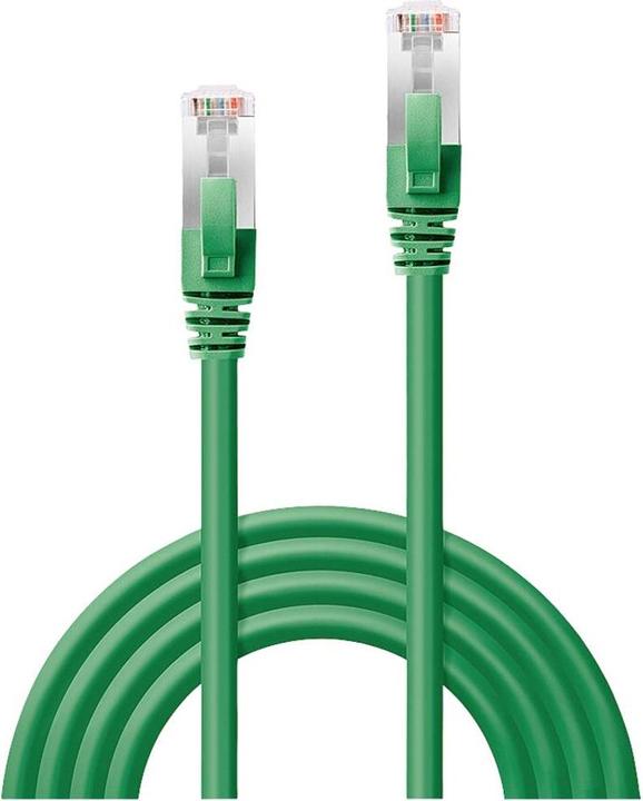 Produktbild Lindy 15m Cat.6A S/FTP LSZH Netzwerkkabel Grün (S/FTP, CAT6a, 15 m)