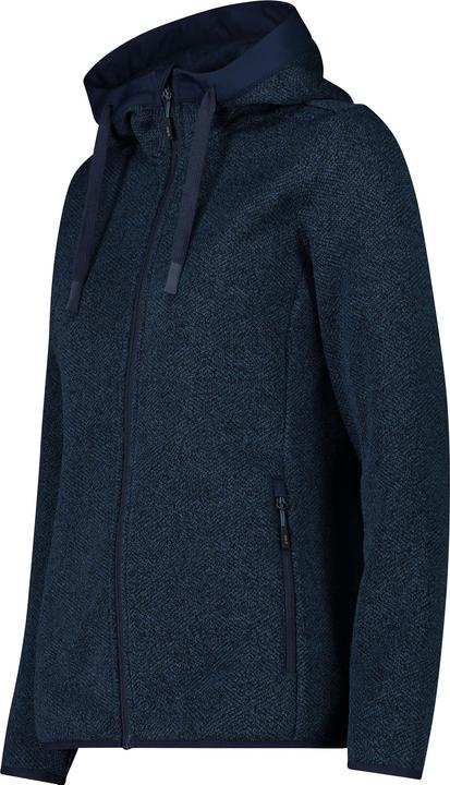 Produktbild CMP Campagnolo Women's Jacquard Knitted Jacket Fix Hood (48, 3XL)