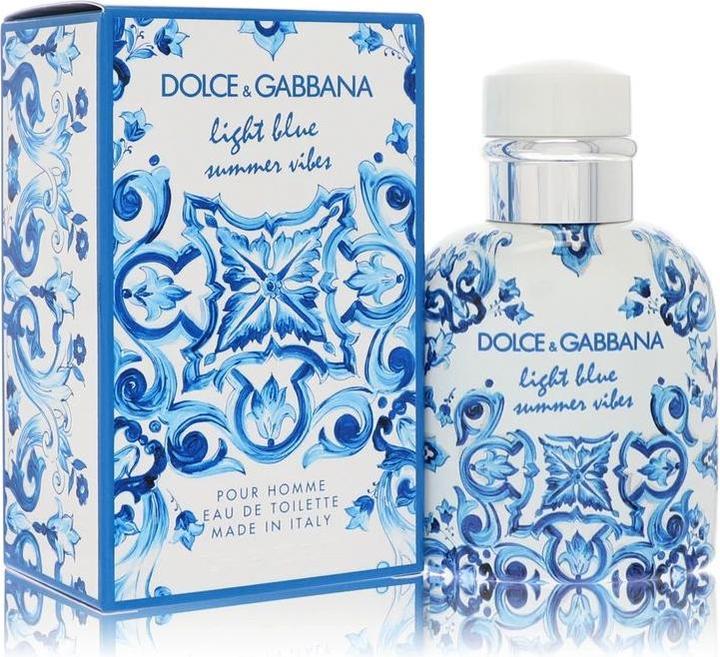 Actual product image Dolce & Gabbana Light Blue Summer Vibes Eau de Toilette 75ml (Eau de toilette, 75 ml)