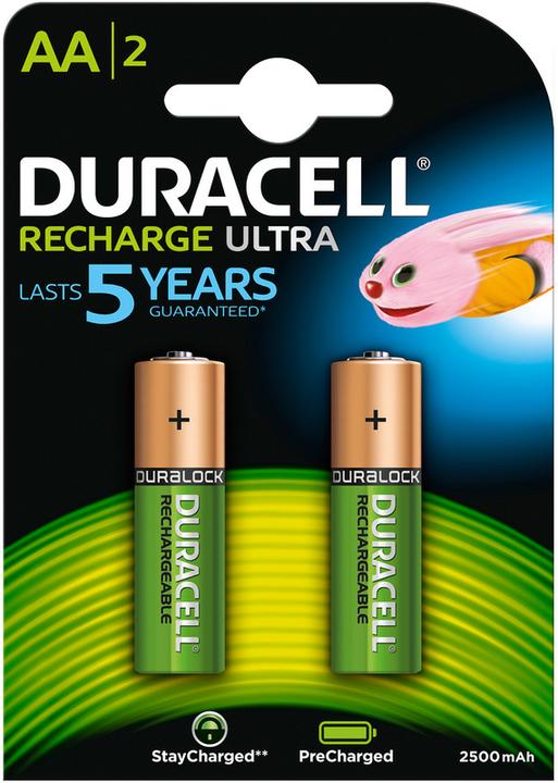 Image du produit Duracell Recharge Ultra (2 pcs, AA, 2500 mAh)