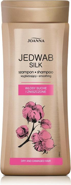 Actual product image Joanna Silk Smoothing Shampoo Silk Smoothing Shampoo For Dry And Damaged Hair 200G (Liquid shampoo)