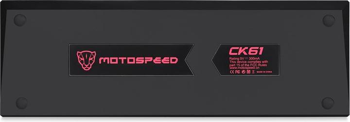 Actual product image Motospeed CK61 (US, Cable)