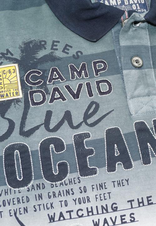 Produktbild Camp David Poloshirt Beach Life Kurzarmshirt mit Polokragen (L)
