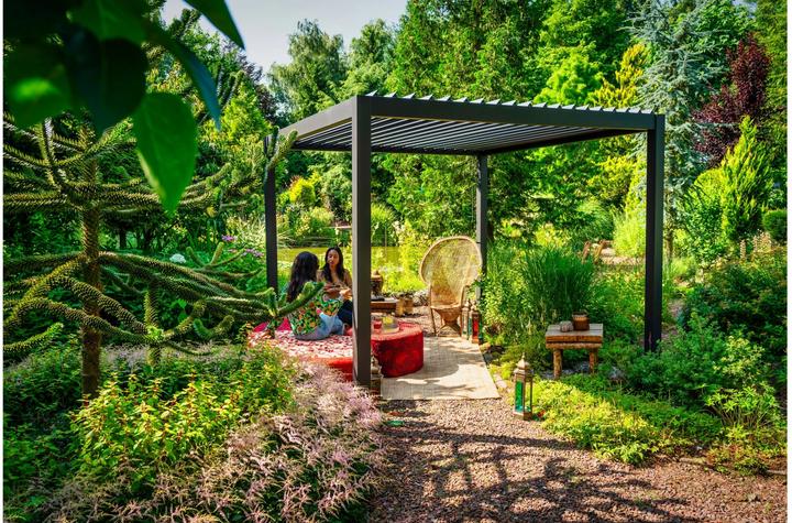 Actual product image Creative Living Aluminium pergola (300 cm, 300 cm)