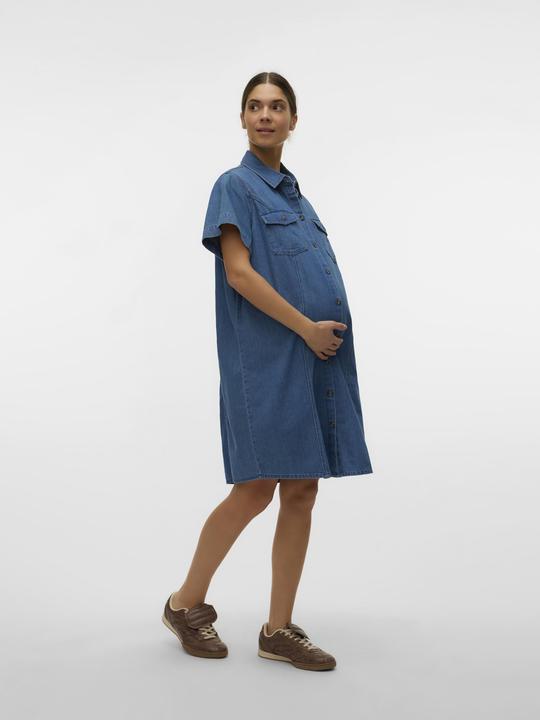 Immagine prodotto Vero Moda Maternity VMMCAMILLA Umstandskleid Jeanskleid (XL)