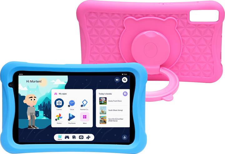Produktbild Denver Kindertablet - Android 13 - Software voor Kinderen - Instelbare Schermtijd - 4GB RAM - 8 Inch - Incl (8", 64 GB, Schwarz)