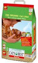 Image du produit Cat's Best Litière pour chats Eco Plus (Agglomérant, Biodégradable, Absorption rapide, 17.20 kg)