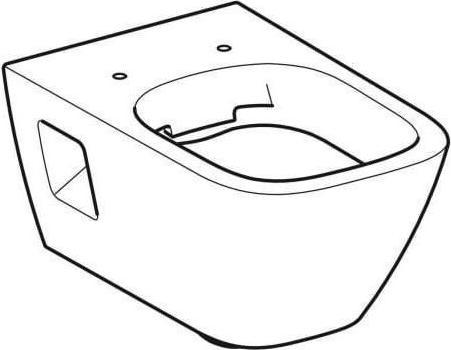 Immagine prodotto Geberit Keramag / Renova Plan WC sospeso senza alzatina bianco senza sedile WC 500378011