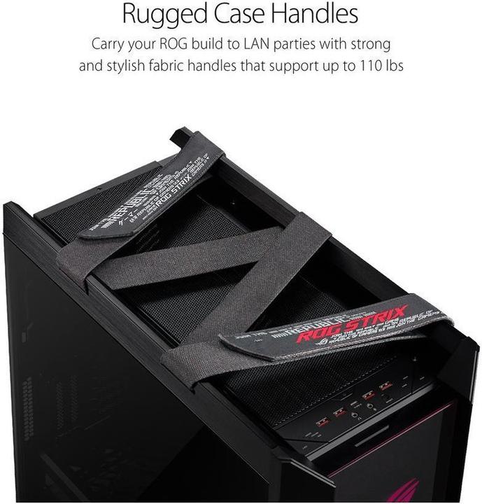 Image du produit ASUS ROG Strix Helios GX601 (ATX, mATX, Mini-ITX, E-ATX)