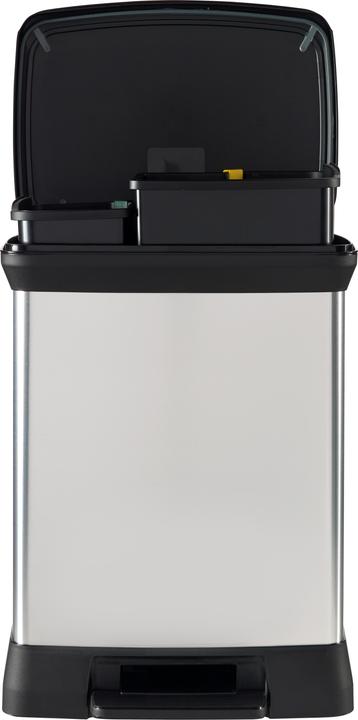 Immagine prodotto Curver DECOBIN DUO separatore di rifiuti 10,0 + 18,0 l argento metallizzato (30 l)