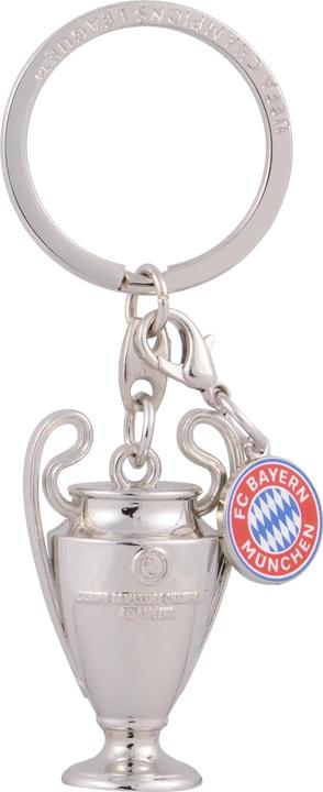 FC Bayern München Schlüsselanhänger Metall UCL Trophy