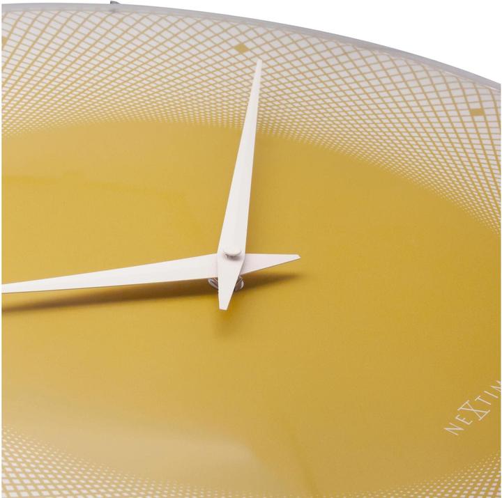 Image du produit Nextime Horloge murale Jaune foncé (50 cm)