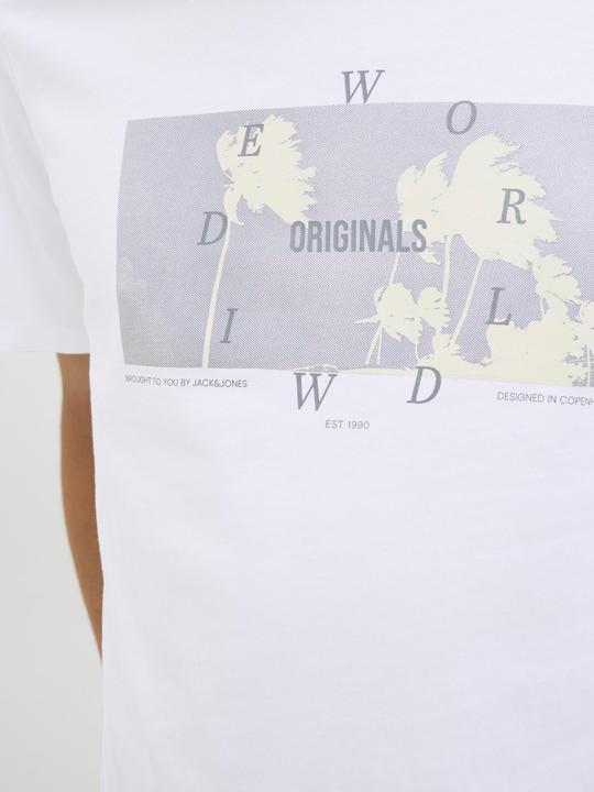 Produktbild Jack & Jones Gedruckt Rundhalsausschnitt T-shirt T-shirt (S)