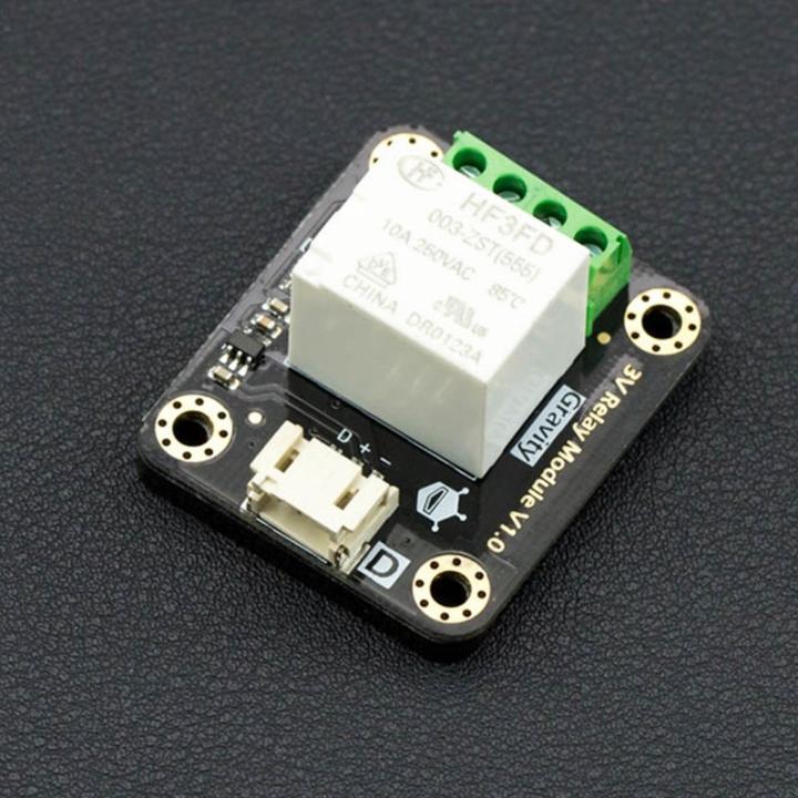 Image du produit DFRobot Module de relais Gravity 10A 3.3-5V Logique Compatible