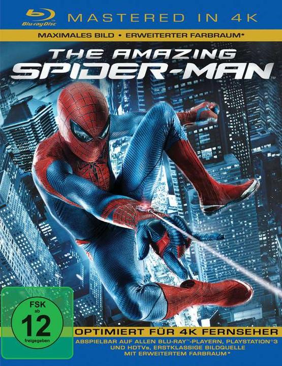 Actual product image The Amazing Spider-Man Remastered (Blu-ray, 2012, German)