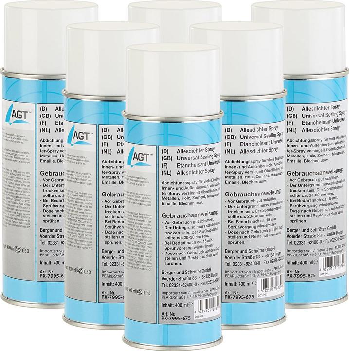 Actual product image AGT All sealant spray (White, 400 ml)