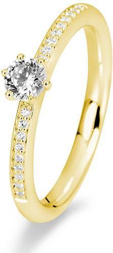 Immagine prodotto Breuning Anello di fidanzamento con pavé (52, 585/14 K Oro)