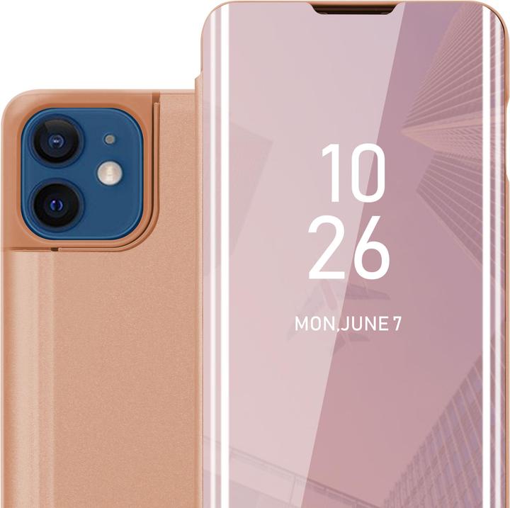 Image du produit Cadorabo Book Smart View Couverture miroir (Apple iPhone 12, Realme 12 Pro+)