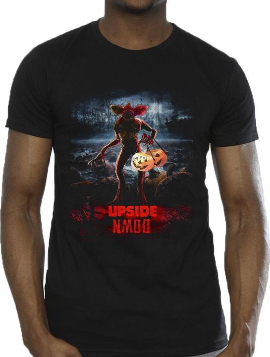 Produktbild Netflix Stranger Things Pumpkin Upside Down TShirt (3XL)