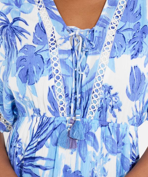Produktbild Joe Browns Tropical Print Kimono Sleeve Boho Tassel Maxi Dress (10)