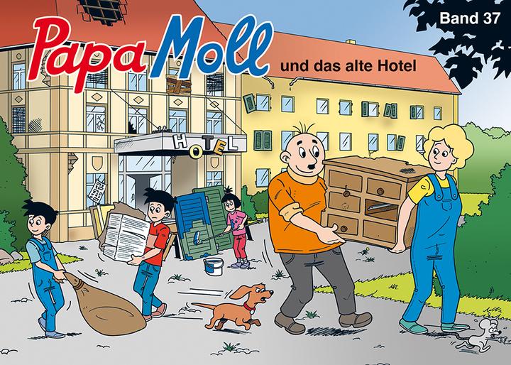 Actual product image Papa Moll und das alte Hotel (German, Jürg Lendenmann, Tobias Tobias, 2024)