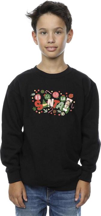 Actual product image Elf Boys Santa Fa La La Sweatshirt (152, 158)