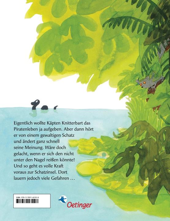 Immagine prodotto Käpten Knitterbart auf der Schatzinsel (Tedesco, Imbuto Cornelia, Kerstin Meyer, 2006)