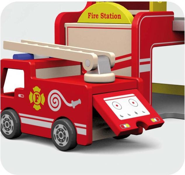 Produktbild Viga Toys Feuerwehrstation