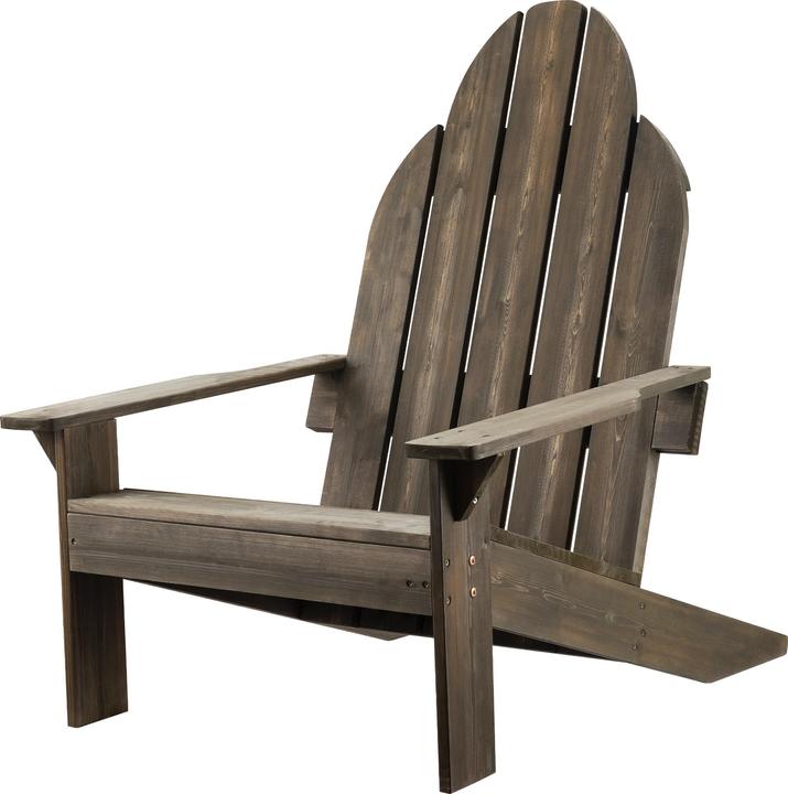 Actual product image Wiltec Adirondack garden chair wood 89x72x92,5cm garden chair 160kg garden furniture