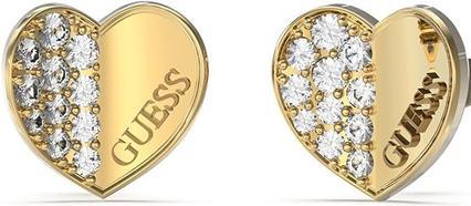 Actual product image Guess Delicate gold-plated earrings Lovely JUBE03038JWYGT/U (Enamel, Stainless steel)