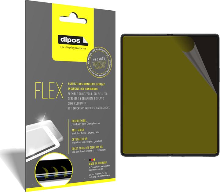 Actual product image Dipos Screen Protector Full-Cover 3D (2 Piece, Samsung Galaxy Z Fold5)