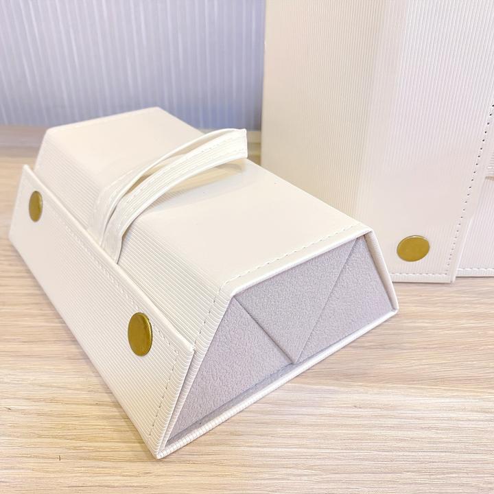 Produktbild Only-Bags.Store 1pc Glasses Organizer Case, Portable Glasses Case, PU Leder Hanging Foldable Eyeglasses Case