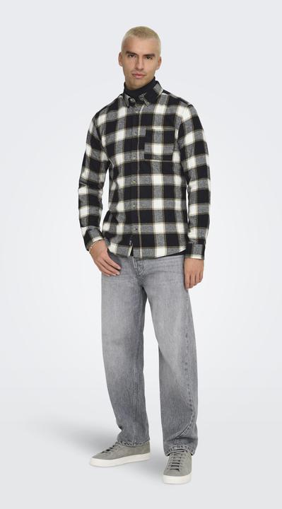 Image du produit Only & Sons Onsral Ls Slim Check Shirt (S)