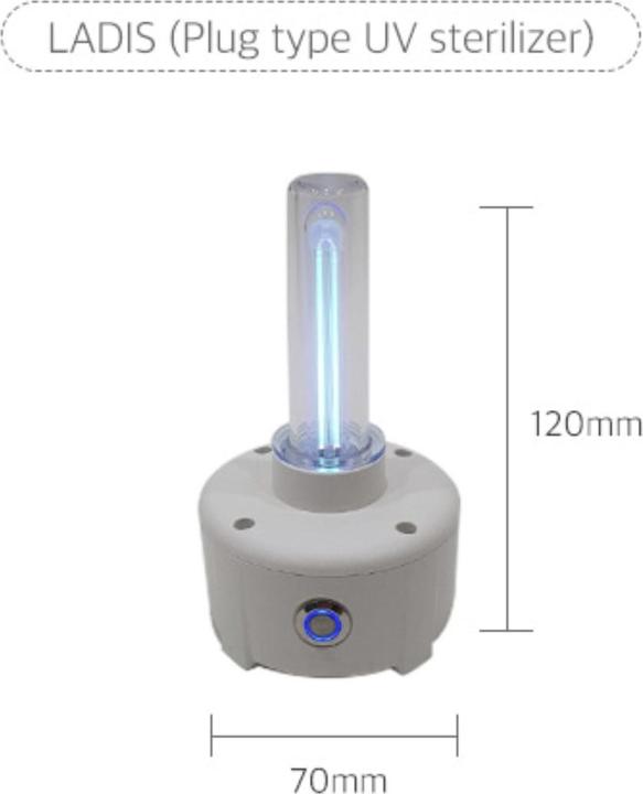 Image du produit Ladis Bouchon de bouteille - stérilisateur UV portable