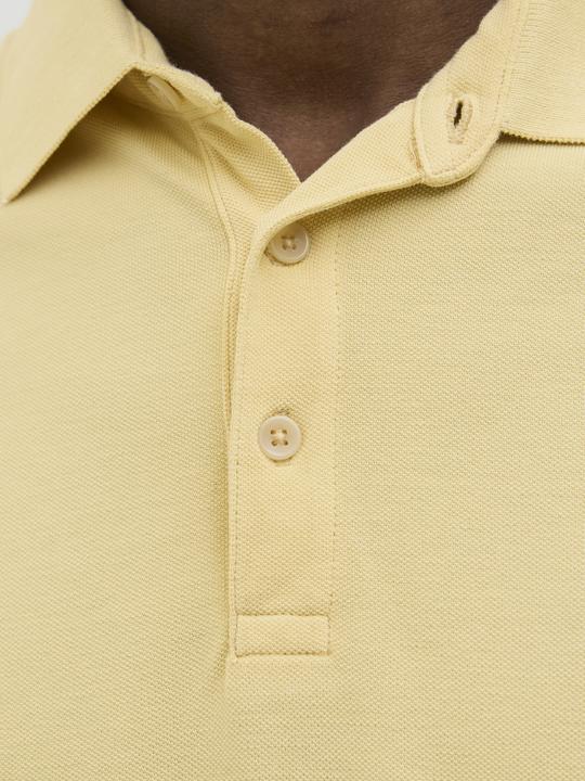 Actual product image Jack & Jones Single-coloured shirt collar polo shirt Poloshirt (XXL)