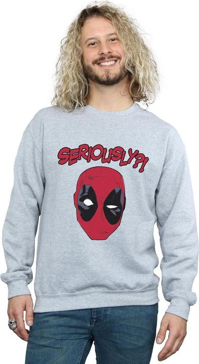 Image du produit - Sweat DEADPOOL SERIOUSLY - Homme (XXL)