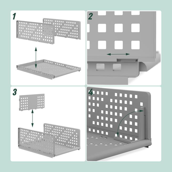 Produktbild Relaxdays 3x Schrank Organizer