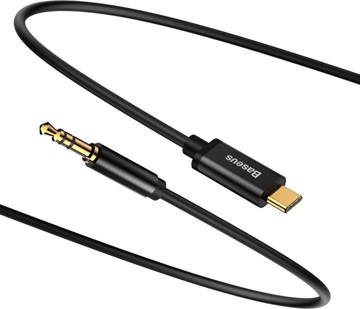 Baseus 3.5mm Klinke — USB Typ C (1.20 m, 3.5mm Klinke (AUX))