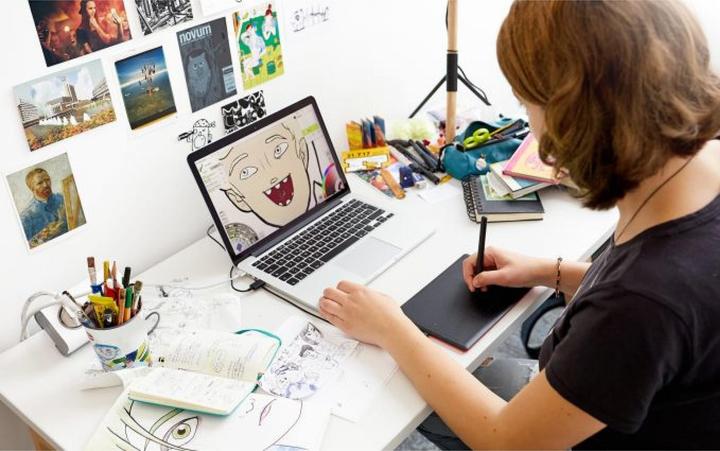 Actual product image Wacom One S (7", 2540 lpi)