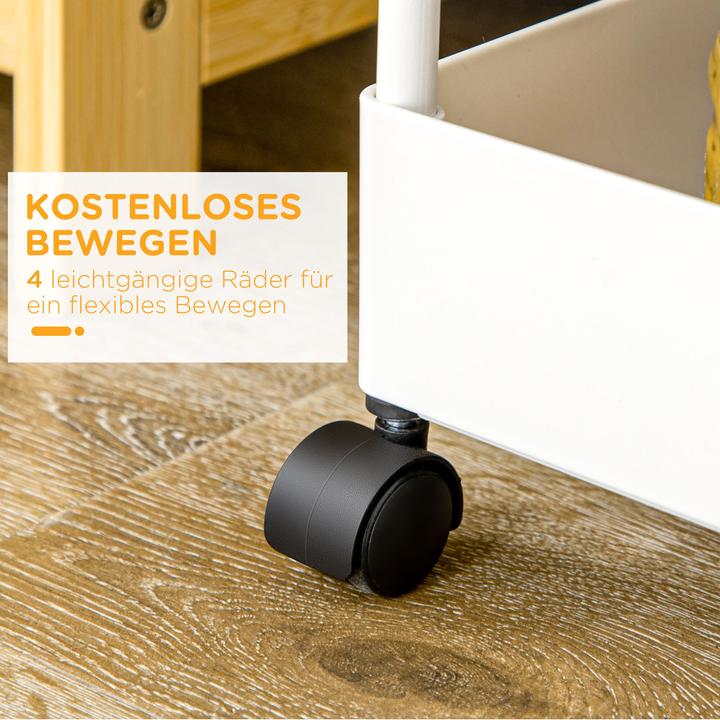 Produktbild Homcom Rollwagen mit Bremsen