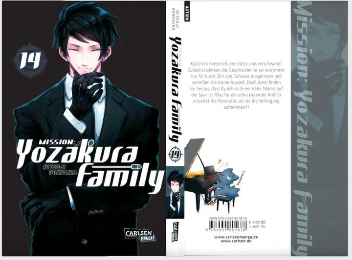 Productafbeelding Mission: Yozakura Family 14 (Duits, Hitsuji Gondaira, 2025)