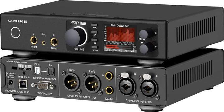 Productafbeelding RME Audio RME ADI-2/4 Pro SE (USB, 3,5 mm aansluiting)