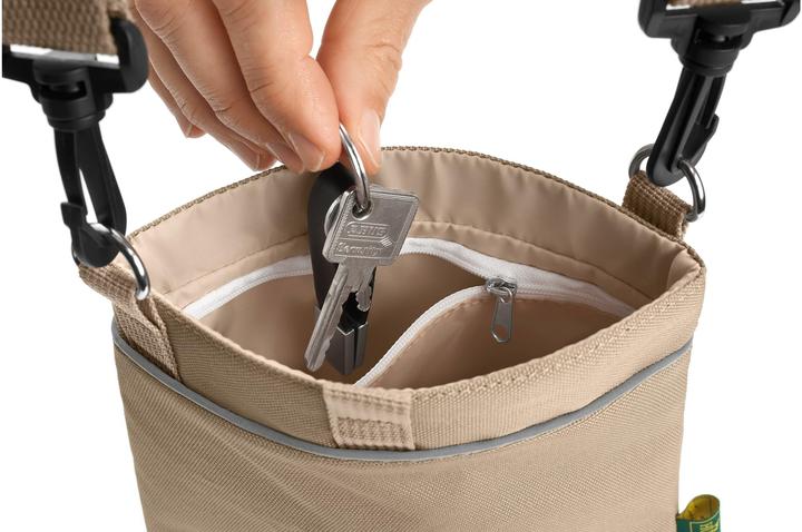 Immagine prodotto Hunter Borsa snack a tracolla Alva, 18 x 20 cm, beige, tipo di prodotto
