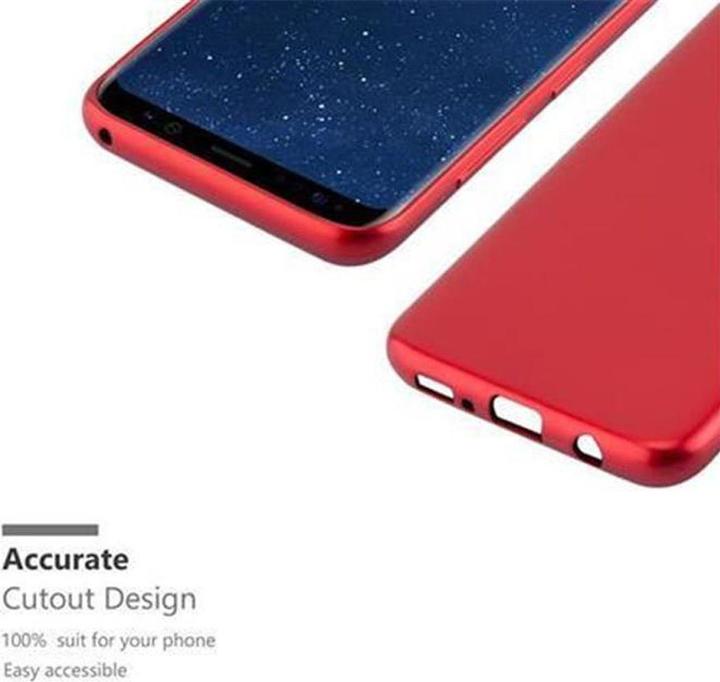 Productafbeelding Cadorabo TPU Matte Metallic hoes (Samsung Galaxy S8+)