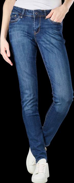 Actual product image Pepe Jeans Pixie Skinny Fit Powerflex Dark Wiser (W25/L30)